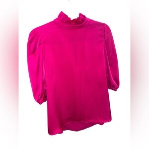 THML Vibrant Pink Blouse